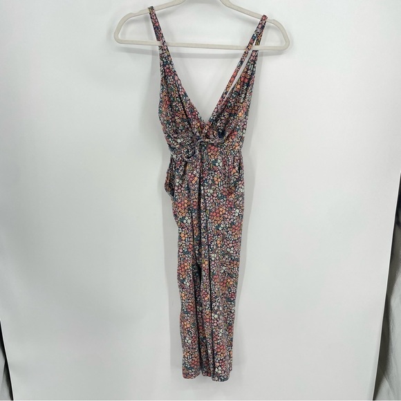 Tea Collection Kids Girls Romper jumpsuit Size 12 Floral Print - Picture 3 of 7